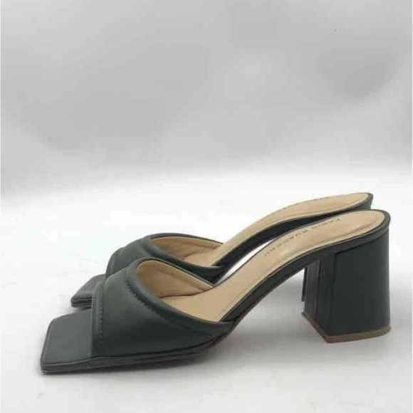Chic Olive Green Heeled Mules by Fabio Rusconi - Picture 3 of 8